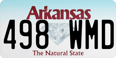 AR license plate 498WMD