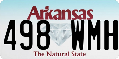 AR license plate 498WMH