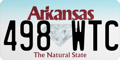 AR license plate 498WTC