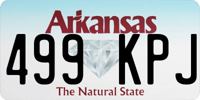 AR license plate 499KPJ