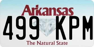 AR license plate 499KPM