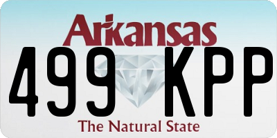 AR license plate 499KPP