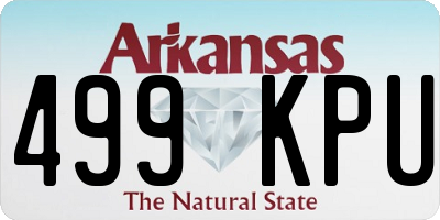 AR license plate 499KPU