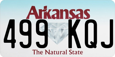 AR license plate 499KQJ