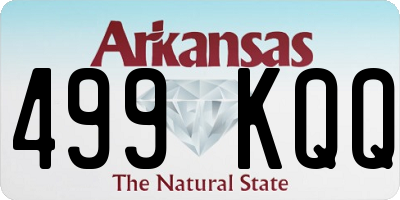 AR license plate 499KQQ