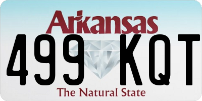 AR license plate 499KQT