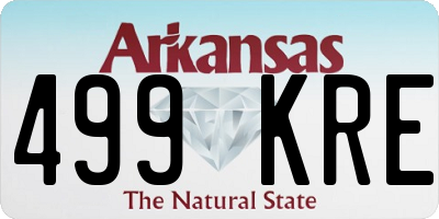 AR license plate 499KRE