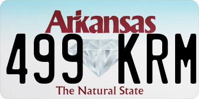 AR license plate 499KRM