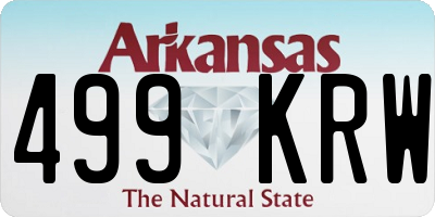 AR license plate 499KRW