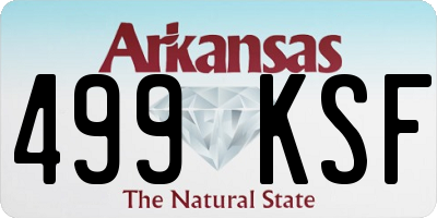 AR license plate 499KSF