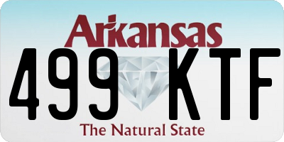 AR license plate 499KTF