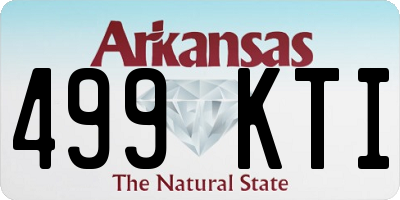 AR license plate 499KTI