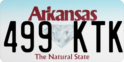 AR license plate 499KTK