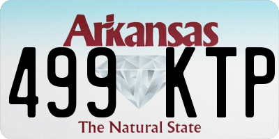 AR license plate 499KTP