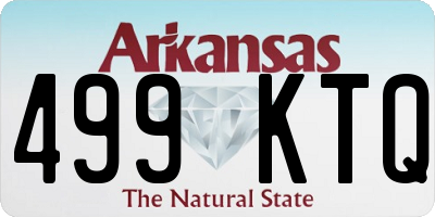AR license plate 499KTQ