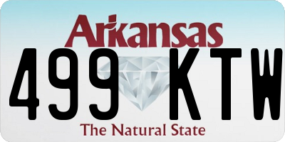 AR license plate 499KTW