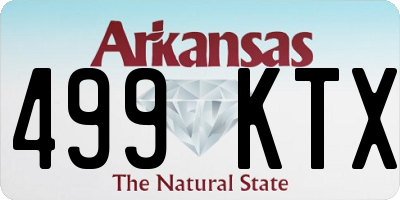 AR license plate 499KTX