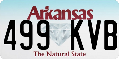 AR license plate 499KVB