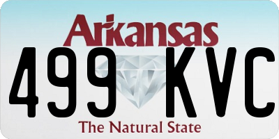 AR license plate 499KVC