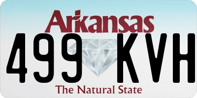 AR license plate 499KVH