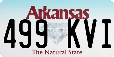 AR license plate 499KVI