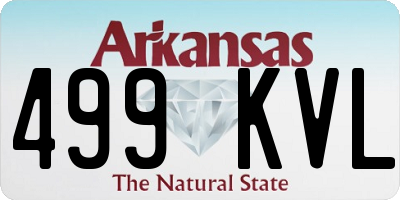 AR license plate 499KVL