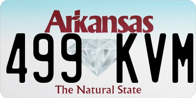 AR license plate 499KVM