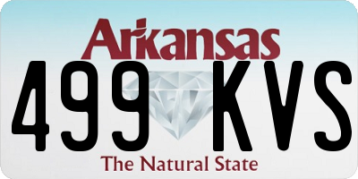 AR license plate 499KVS