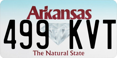 AR license plate 499KVT