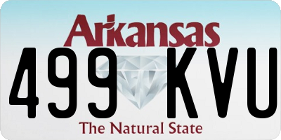 AR license plate 499KVU
