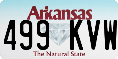 AR license plate 499KVW
