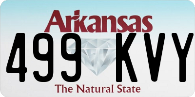 AR license plate 499KVY