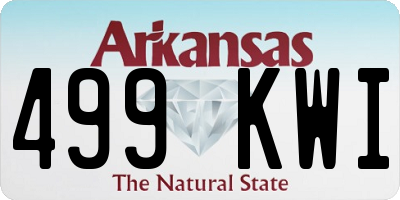 AR license plate 499KWI