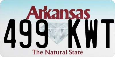 AR license plate 499KWT