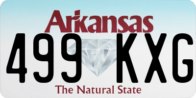 AR license plate 499KXG