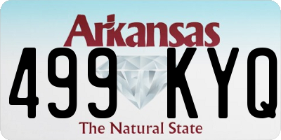 AR license plate 499KYQ