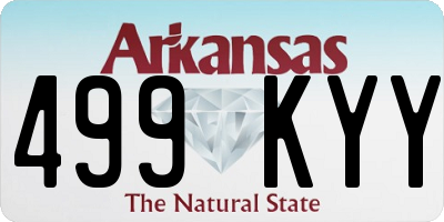 AR license plate 499KYY