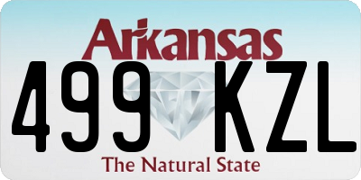 AR license plate 499KZL