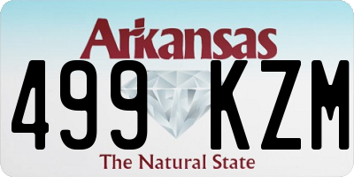 AR license plate 499KZM