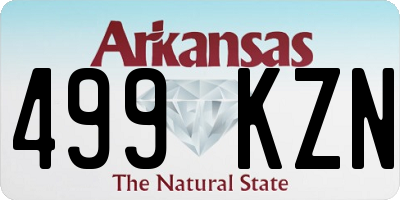 AR license plate 499KZN