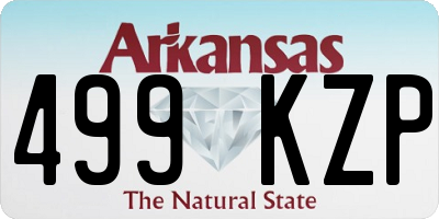 AR license plate 499KZP