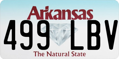 AR license plate 499LBV
