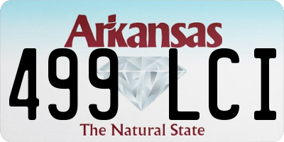 AR license plate 499LCI