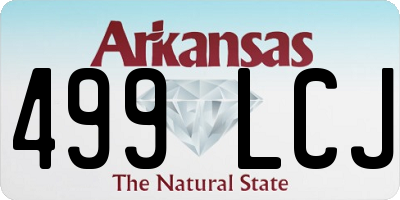 AR license plate 499LCJ