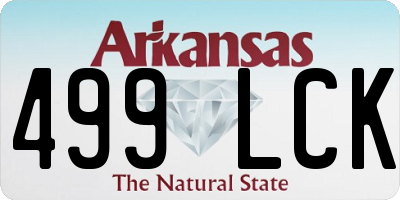 AR license plate 499LCK