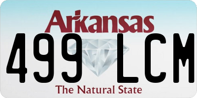 AR license plate 499LCM