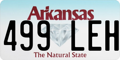 AR license plate 499LEH