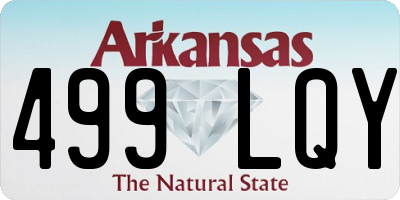 AR license plate 499LQY