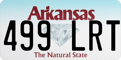 AR license plate 499LRT
