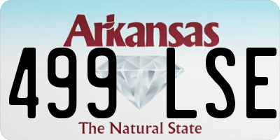 AR license plate 499LSE